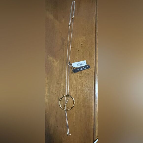 NWT/Jenny Bird-Sadie silver/pendant adjustable- comes with pouch - Picture 4 of 7